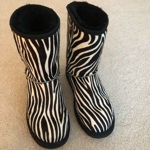 UGG zebra boots